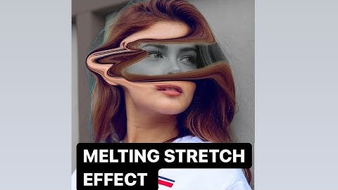 MELTING FACE STRETCH EFFECT IN PHOTOSHOP||ADOBE||PHOTOSHOP