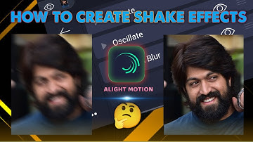 How TO Create Shake Effects || Alightmotion || Own Make Effects || Kannada