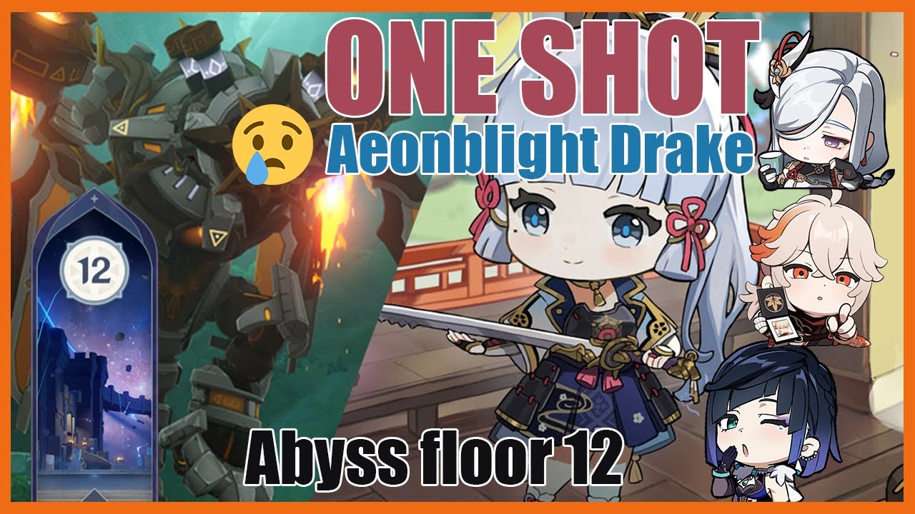 ONE SHOT Aeonblight Drake  X Ayaka || Genshin Impact || ABYSS 3.2