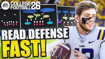 How To Instantly Read Defense Like a Pro | College Football 26 Guide