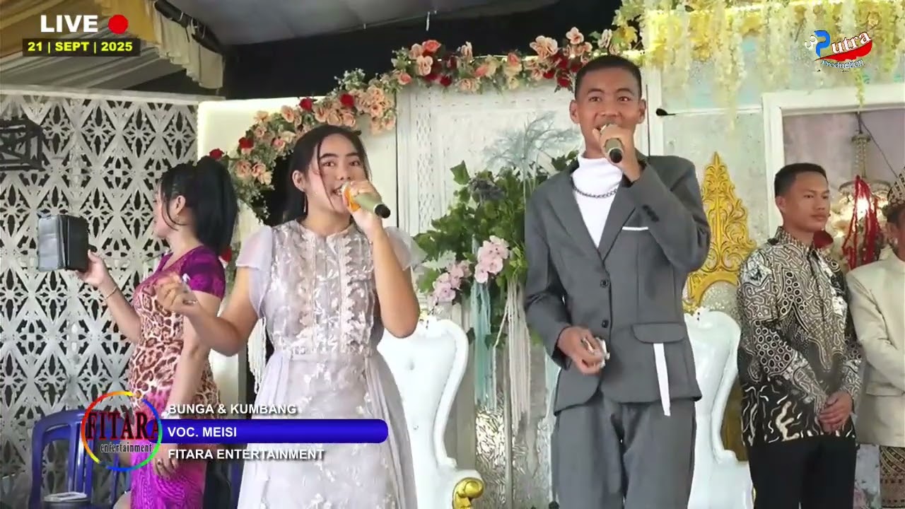 BUNGA & KUMBANG ~ DANGDUT COVER ~  OT FITARA ENTERTAINMENT~ LIVE DS KAYUARA