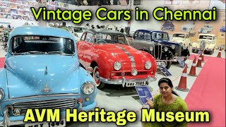 AVM Heritage Museum- Chennai| Vintage Cars and Bikes|MGR Car| Places to visit in chennai|AVM Studio