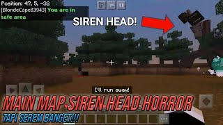 MAIN MAP SIREN HEAD HORROR TAPI SEREM BANGET!! | MCPE HORROR MAP screenshot 2