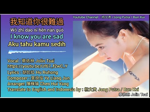 我知道你很難過 # I know you are sad # Aku tahu kamu sedih [Translated by 杨文货 Jong Putra Bun Kui]
