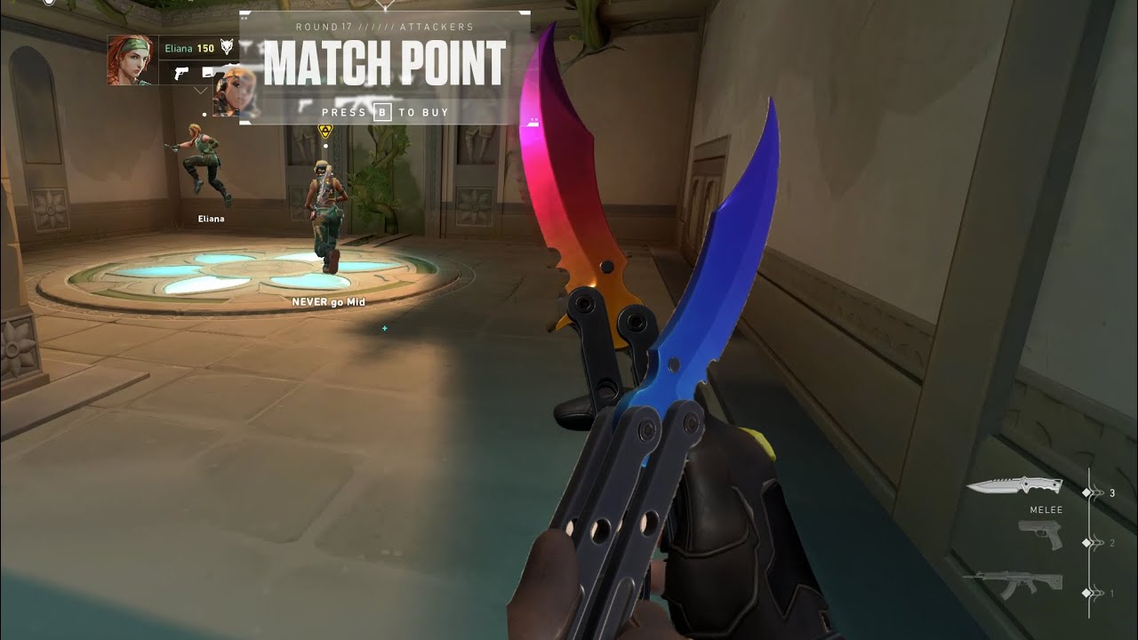 VALORANT Black.Market Butterfly Knife Rare Easter Egg YouTube