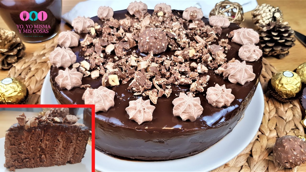 ⭐ Pastel de Chocolate para NAVIDAD 🎄 Tarta peligrosamente irresistible