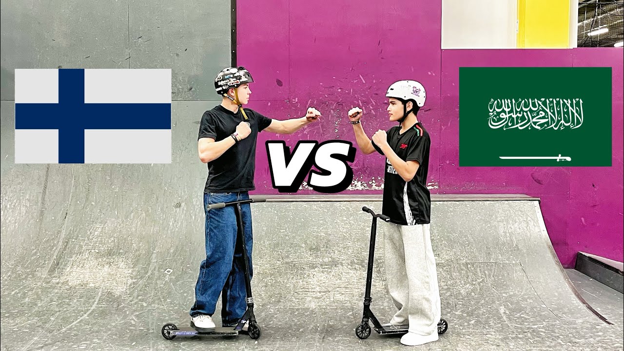 Alfred Laamanen VS Saudi-Arabian Paras Scoottaja Emran 