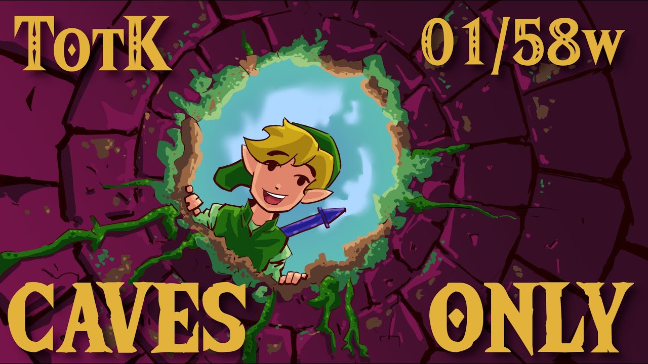 Caves Only TotK - Mabe Village Ruins Well (01/58w)