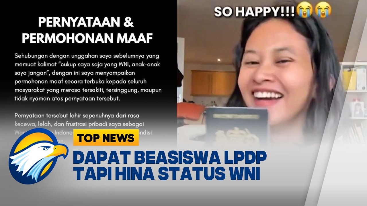 Kontroversi Penerima Beasiswa LPDP Hina Status WNI | Top Topic