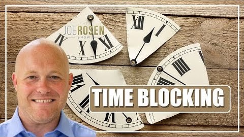 LIVE - How I Time Block My Day - The Joe Rosen Show