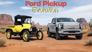 Ford Pickup Evolution Then vs Now Elegant & Signature (1915-2027)