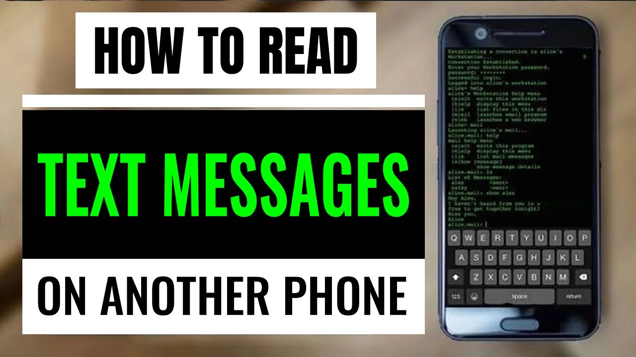 How To Read Text Messages On Another Phone Remotely YouTube