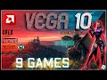 Vega 10 in 9 games  amd ryzen 7 3700u     in late 2023