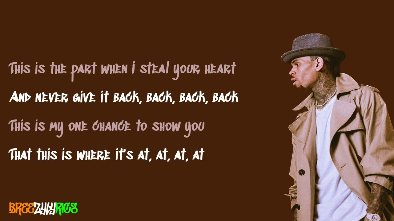 Chris Brown - Painless [LYRIC VIDEO]