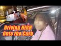 Woman Arrested for DWI After Sleeping and Driving Onto a Curb