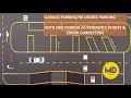 GARAGE PARKING BY USING SIDE MIRROR AS A REFERENCE POINT |GARAGE PARKING | RTA SMART PARKING TEST