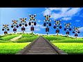 Railroad Crossing Animation signal Dance ,Fumikiri ,ふみきりア
