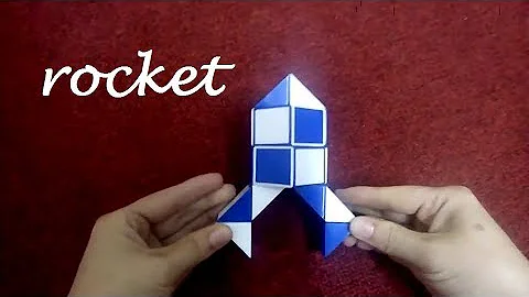Smiggle snake puzzle or Rubik's twist 24 - Rocket - 火箭