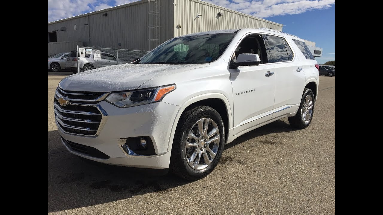 2019 Chevrolet Traverse High Country *NEW* / 2LZ, White
