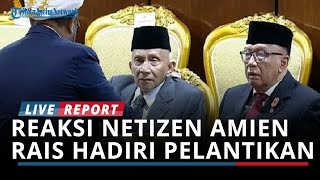 Amien Rais Diolok-olok saat Hadiri Pelantikan Prabowo-Gibran, Warganet: Gak Tahu Malu Pak?