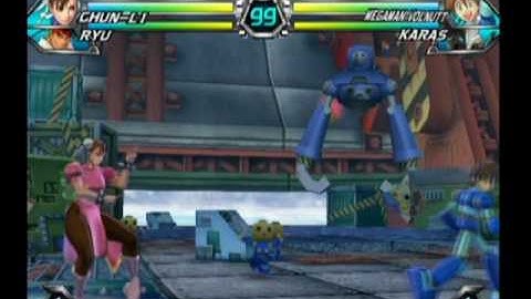 Tatsunoko vs Capcom UAS: Omnix vs Aiban Part 1