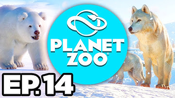 Planet Zoo: Arctic Pack Ep.14 - ❄️ 🐯 CUTE BABY SNOW LEOPARDS, ONE-WAY GLASS!! (Gameplay / Lets Play)