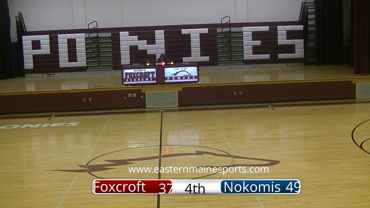 Nokomis at Foxcroft girls baskebtall