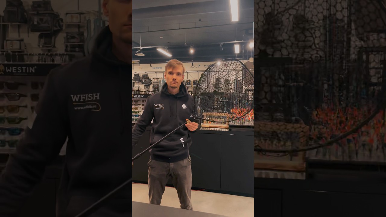 WESTIN W3 C&R Adjustable Full Rubber Mesh Landing Net  