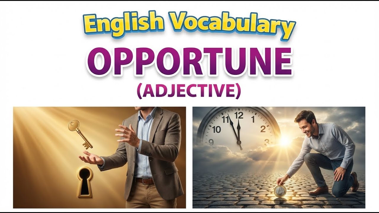 Inopportune Definitions 1760) Opportune – Word Meaning, word use, Synonyms & Antonyms | English ...