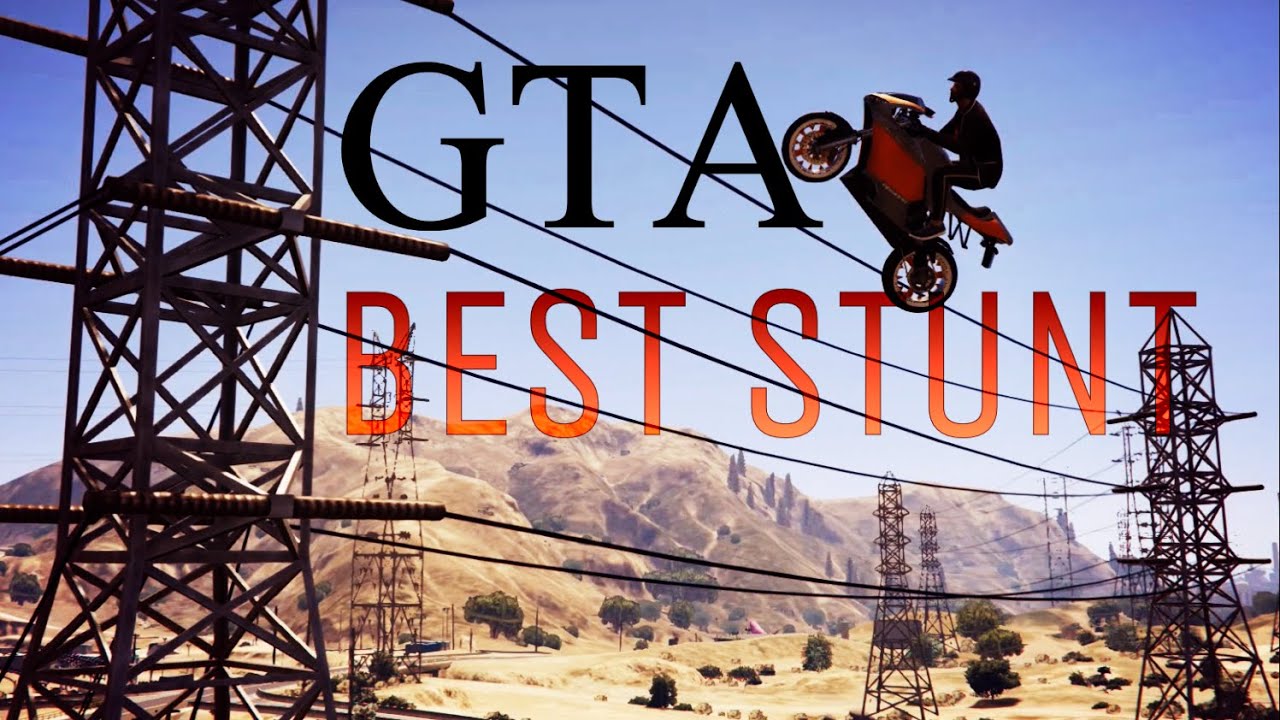 BEST PLAYS: GTA V Best Stunt - LeleMatic