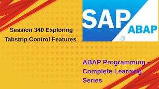 Session 340 Exploring Tabstrip Control Features