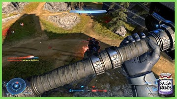 the one who controls the gravity hammer, controls the universe (Halo Infinite Clip)