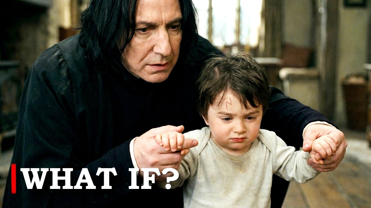 What if Snape raised Harry Potter?