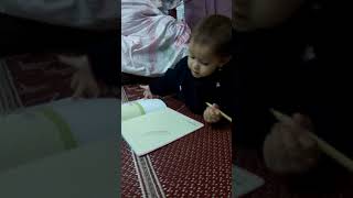 1 YEAR OLD KNOWS ABC SONG (1YR 2M) - Khasi Baby girl from shillong