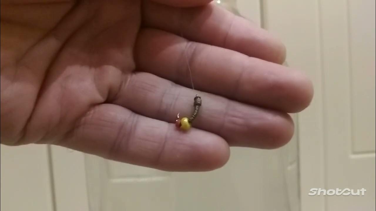 Лесотка против мормышкиз из контакта НШВИ с металлическим шариком - YouTube