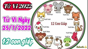 Tử Vi Hàng Ngày 25/7/2022 của 12 Con Giáp ‎‎‎‎#short