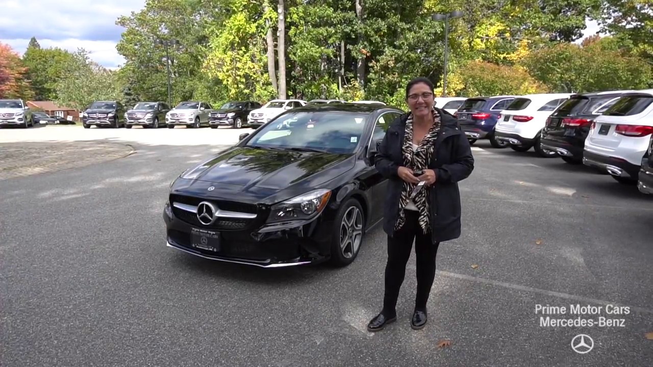 2018 Mercedes-Benz CLA250 video tour with Tina - YouTube