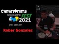 Rober gonzalezbongo jam sessioncanarydrumsfest 2021islas canarias