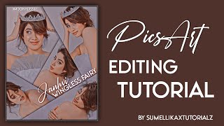 trending PicsArt editing tutorial by Sumellikaxtutorialz 🧸