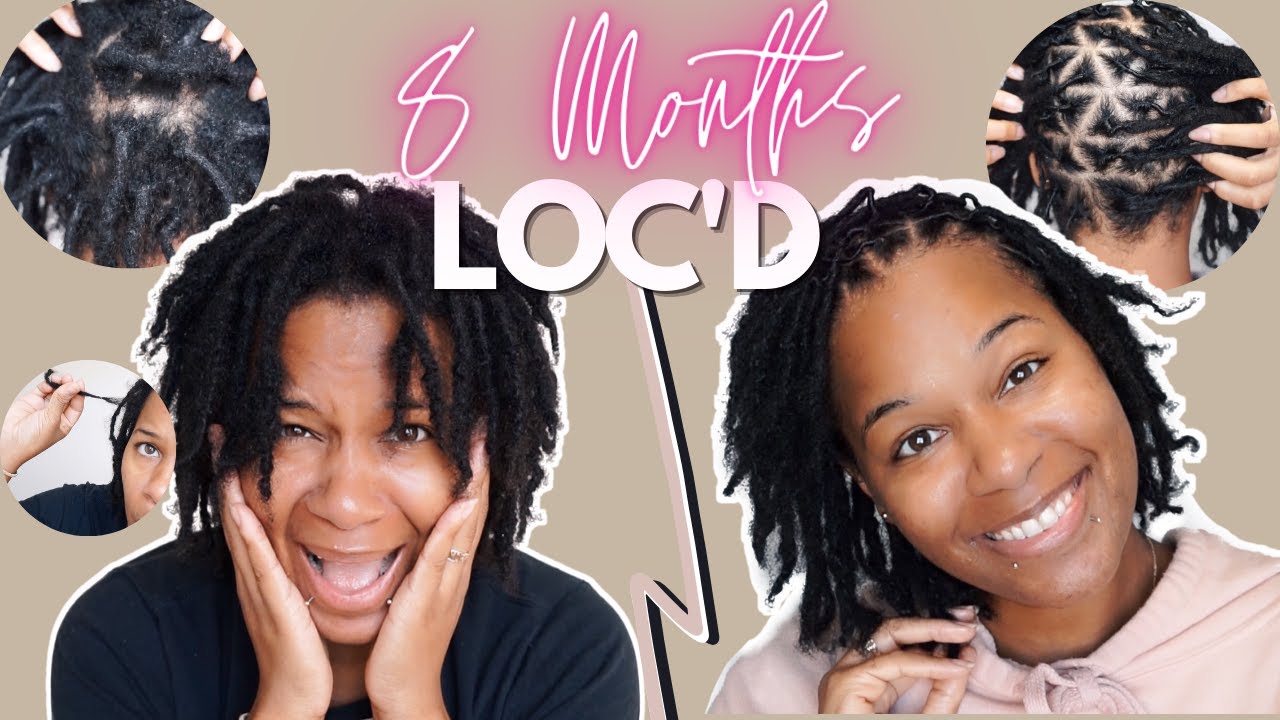 I REGRET LOCKING MY HAIR?! 8 MONTH LOC UPDATE THINNING LOCS NEW LOCTICIAN REAL LOC TALK