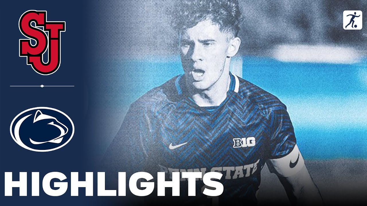 St John's vs Penn State | NCAA College Soccer | Highlights - September 24, 2024