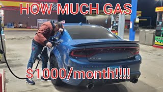 HOW MUCH DOES IT COST TO DAILY DRIVE A HELLCAT??? #dodge #hellcat #gas Profile