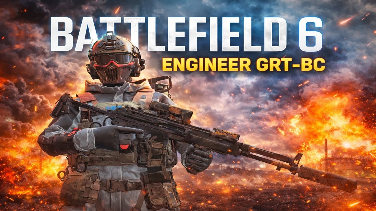 Battlefield 6 Operation Firestorm GRT-BC Engineer Gameplay PS5 Pro HDR 4K with 