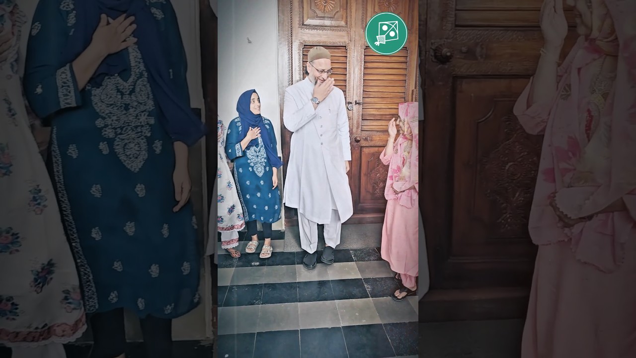 Darussalam, Hyderabad mein Awaam ki Khidmat mein haazir huye Barrister Asaduddin Owaisi Sahab