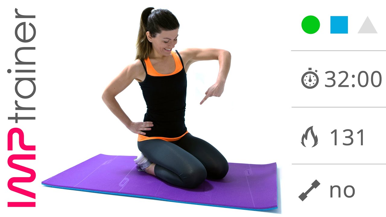 Addominali e Core Stability Con Esercizi e Movimenti di Pilates - YouTube