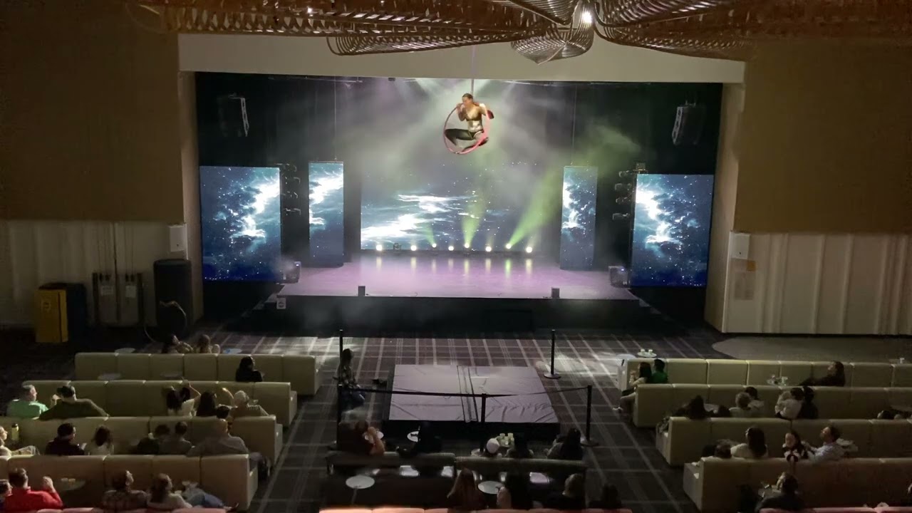 Angelica Zuenko Aerial Hoop 2025 April Club Med Charlevoix