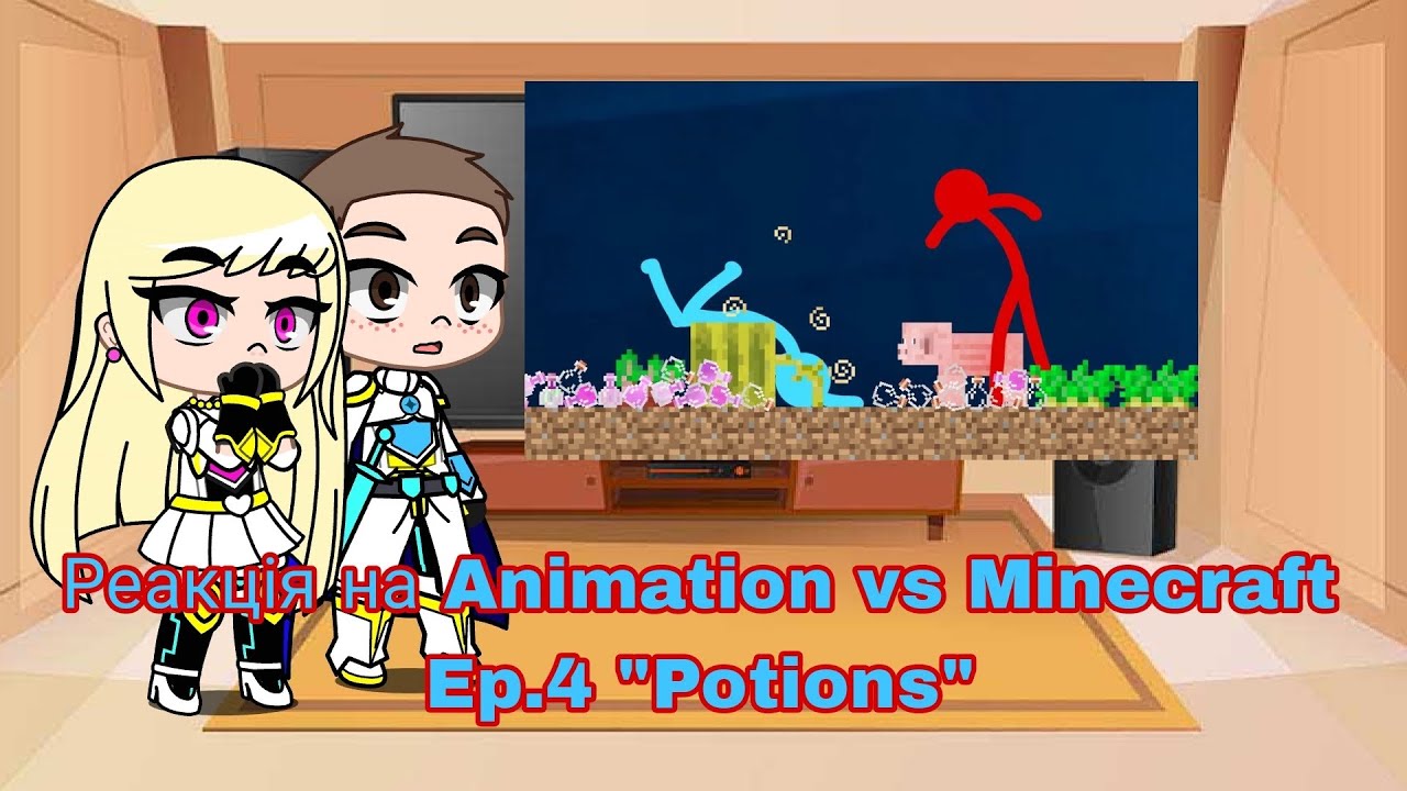 Реакція на Animation vs Minecraft Ep.4 