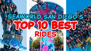 Top 10 rides at SeaWorld San Diego  California | 2022