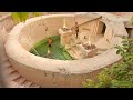 How to build house swimming pool circle underground in 79 days