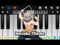 Inosuke Theme - Demon Slayer | Easy Piano Tutorial